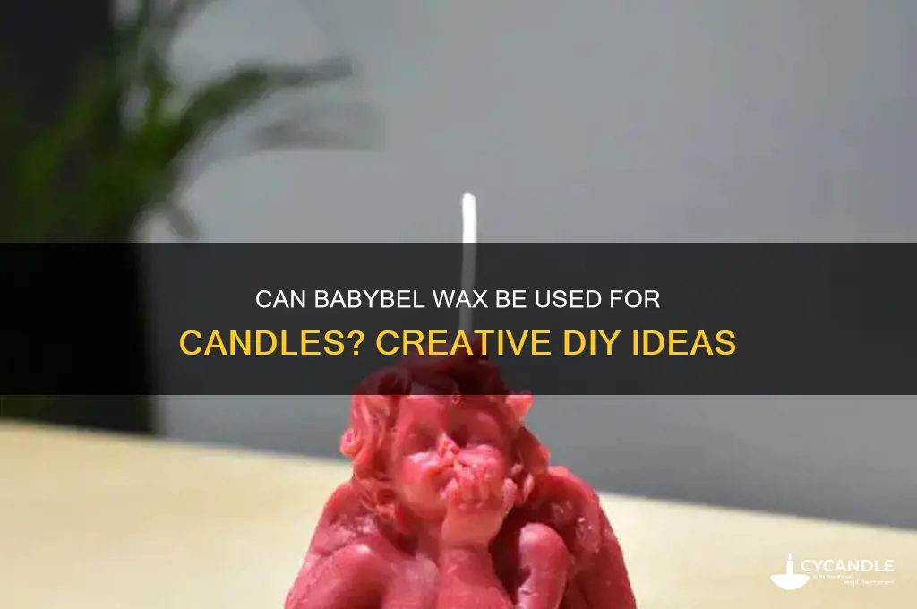 can you use babybel wax for candles