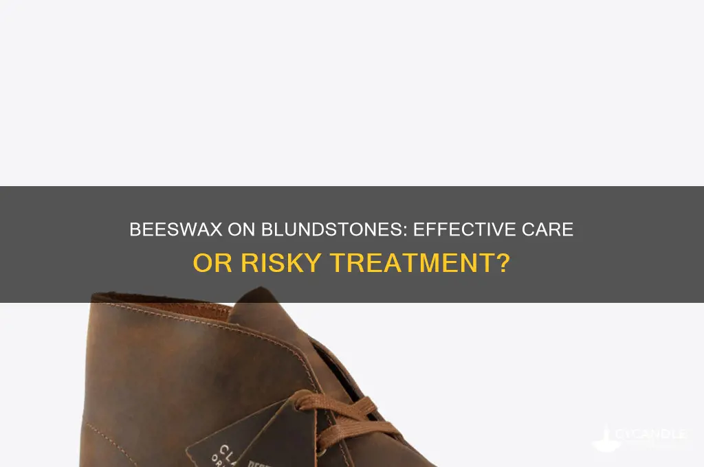 can you use beeswax on blundstones