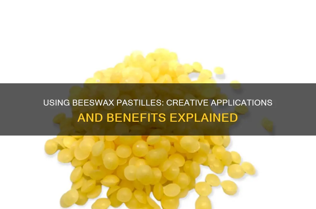 can you use beeswax pastilles