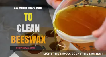 Bleach Water for Beeswax Cleaning: Safe or Damaging Method?