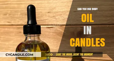 Using Body Oil in Candles: Creative DIY or Safety Risk?