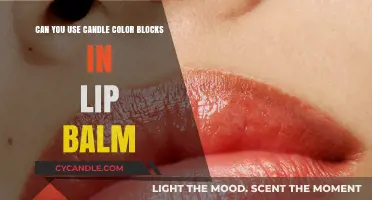 Using Candle Color Blocks in Lip Balm: Safe or Risky?