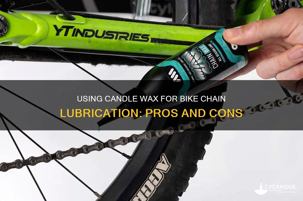 can you use candle wax for bike chain