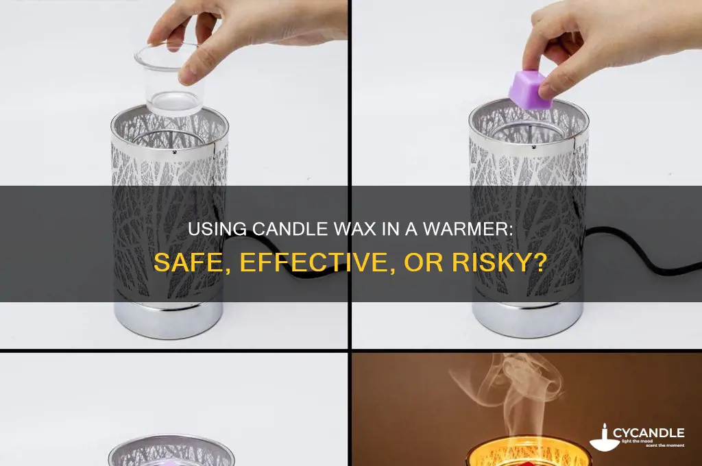 can you use candle wax in a warmer