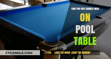 Using Candle Wax on Pool Tables: Risks and Alternatives Explained