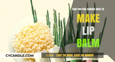 Using Candle Wax for Lip Balm: Safe DIY Alternative or Risky Idea?