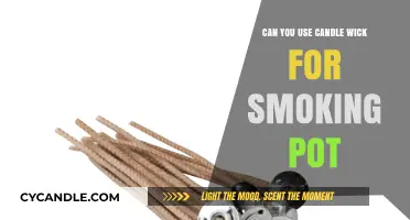 Using Candle Wick for Smoking Pot: Safe or Risky Alternative?
