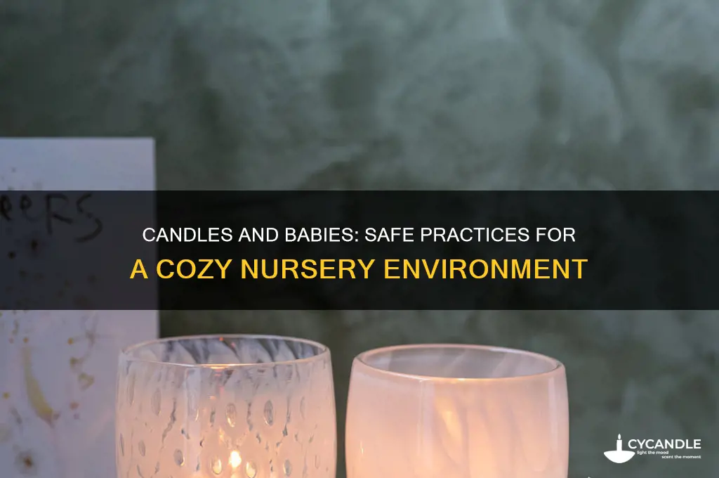 can you use candles around a baby