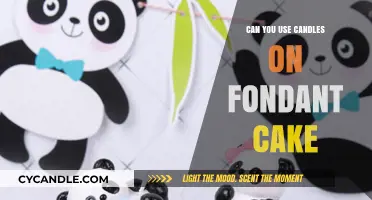 Candles on Fondant Cakes: Tips for Safe and Stunning Decorations