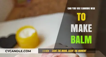 Using Canning Wax for Balm: Creative DIY Skincare Solutions