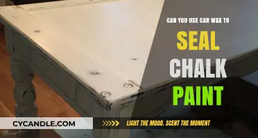 Using Car Wax to Seal Chalk Paint: A Creative DIY Solution?