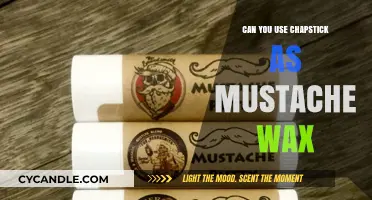 Chapstick as Mustache Wax: A Creative Grooming Hack or Mistake?