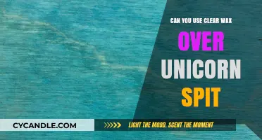 Clear Wax Over Unicorn Spit: A Creative Finishing Technique Explored