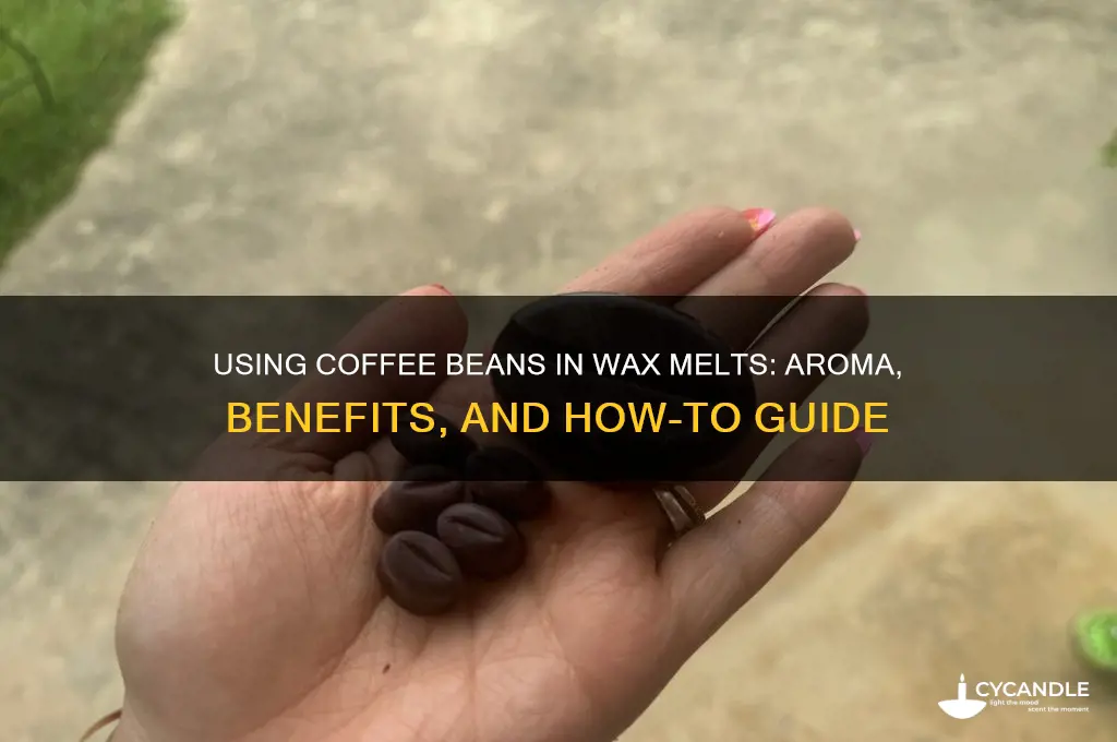 can you use coffee beans in wax melt