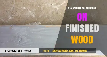 Colored Wax on Finished Wood: Enhancing or Damaging Your Furniture?