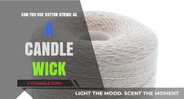Using Cotton String as a Candle Wick: A Practical DIY Guide