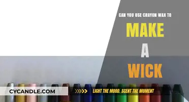 Creative Candle Making: Using Crayon Wax as a Wick Alternative