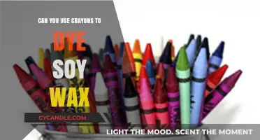 Using Crayons to Dye Soy Wax: Creative Candle Making Tips