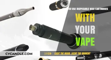 Can Disposable Wax Cartridges Be Used with Your Vape?