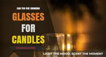 Using Drinking Glasses for Candles: Creative or Risky Idea?
