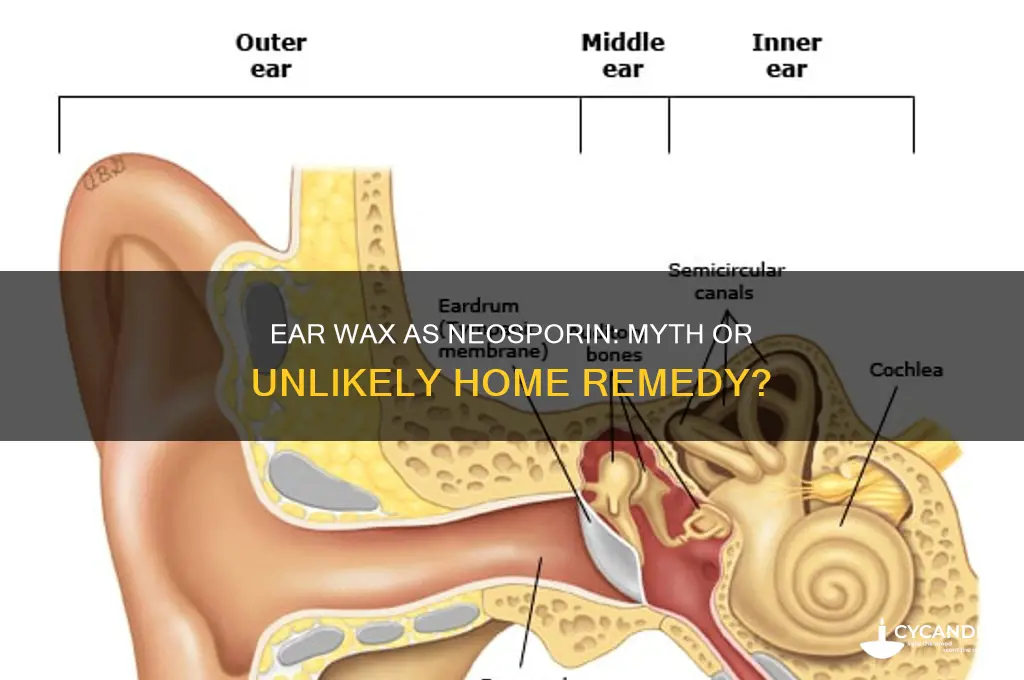 can you use ear wax as neosproan