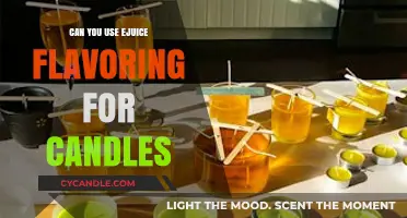 Using E-Juice Flavoring for Candles: Creative or Risky Idea?