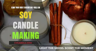 Using Essential Oils in Soy Candle Making: Tips and Benefits