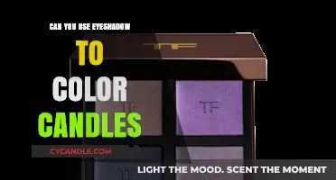 Creative Candle Coloring: Using Eyeshadow for Unique DIY Candles