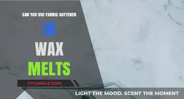 Fabric Softener in Wax Melts: Safe or Risky Aromatic Hack?