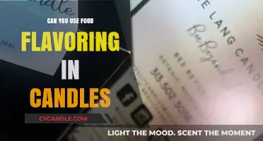 Using Food Flavoring in Candles: Creative or Risky Idea?