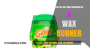 Using Gain Fireworks in Wax Burners: Safe or Risky?