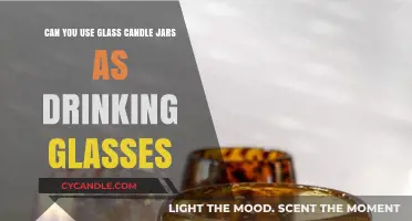 Repurposing Glass Candle Jars: Safe and Stylish Drinking Glasses?