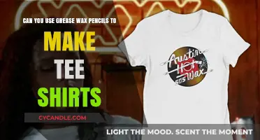 Using Grease Wax Pencils for DIY Tee Shirt Designs: A Creative Guide