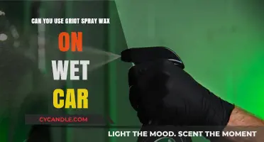 Using Griot's Spray Wax on Wet Cars: Tips and Best Practices