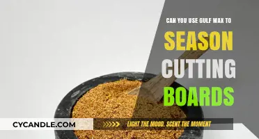 Using Gulf Wax to Season Cutting Boards: A Complete Guide