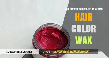 Hair Oil After Color Wax: Safe or Damaging for Your Hair?