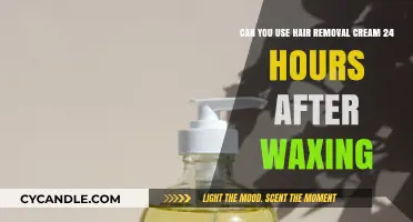 Using Hair Removal Cream Post-Waxing: Safe After 24 Hours?