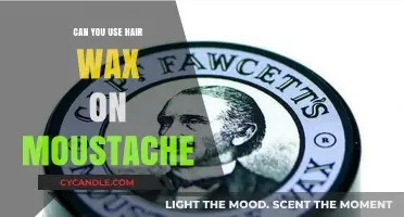 Styling Your Moustache: Can Hair Wax Be a Versatile Grooming Tool?
