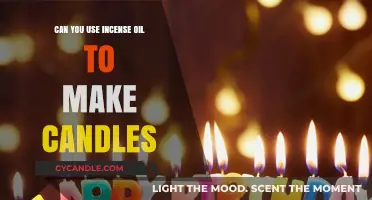 Using Incense Oil in Candle Making: Tips and Best Practices