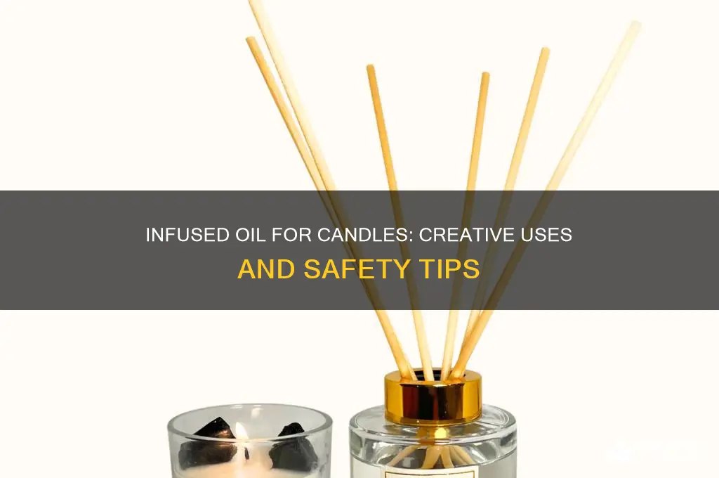 can you use infused oil for candles