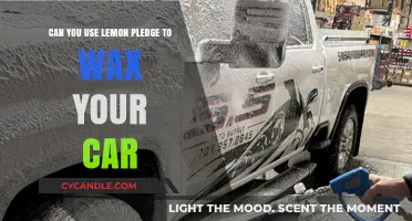 Lemon Pledge for Car Waxing: Effective Solution or Risky Shortcut?