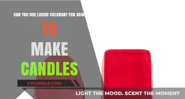 Using Liquid Soap Colorant for Candles: Creative Crafting Tips