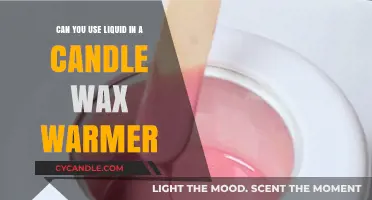 Using Liquid in Candle Wax Warmers: Safe or Risky?