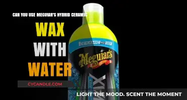 Using Meguiar's Hybrid Ceramic Wax with Water: Tips and Tricks