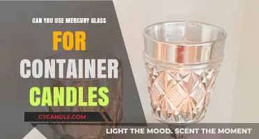 Using Mercury Glass for Container Candles: Safety and Style Tips