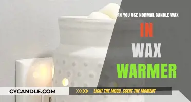 Using Regular Candle Wax in Wax Warmers: Safe or Risky?
