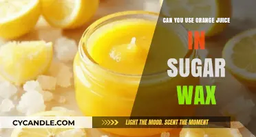 Using Orange Juice in Sugar Wax: Benefits, Risks, and DIY Tips