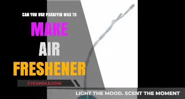 Crafting Scented Air Fresheners: Paraffin Wax DIY Possibilities Explored