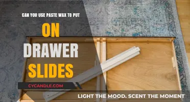 Using Paste Wax on Drawer Slides: A Smooth Solution?
