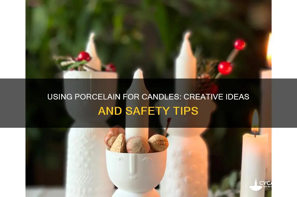 can you use pircelin for candle